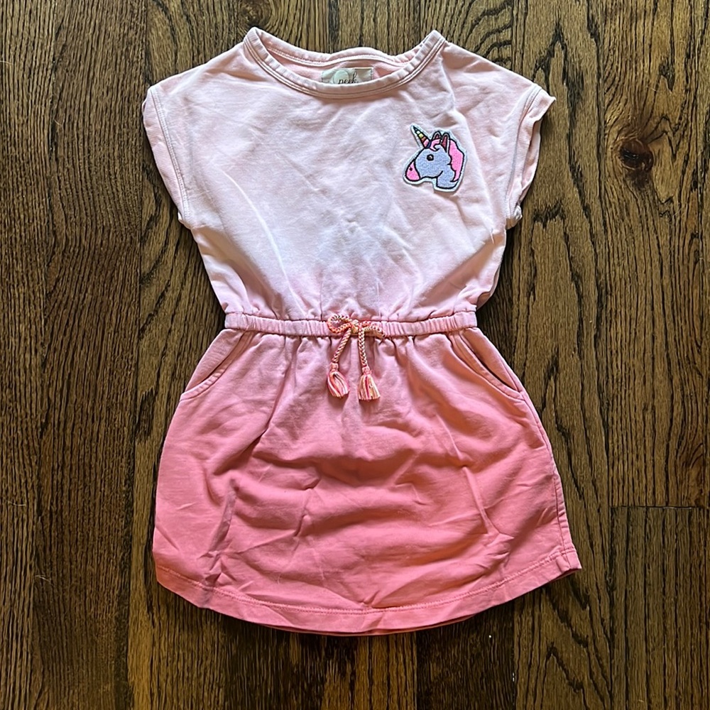Peek unicorn sweatshirt dress